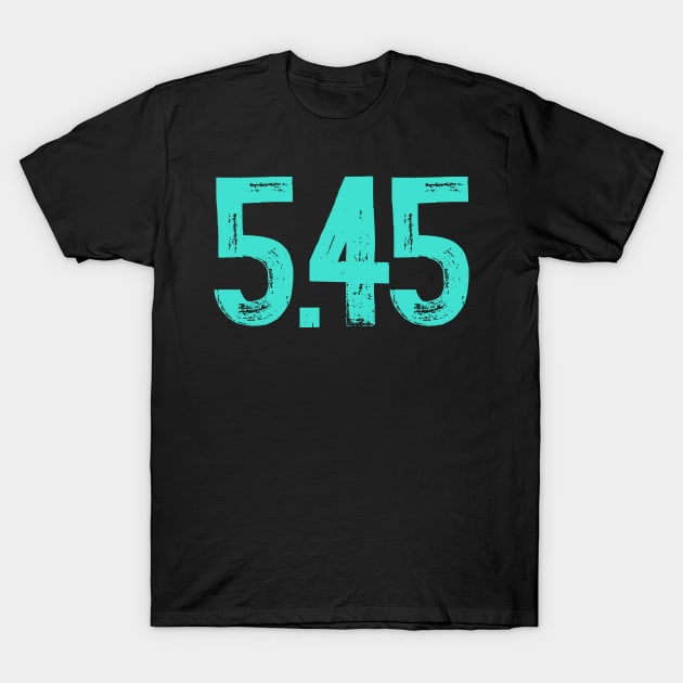 5.45 mm caliber T-Shirt by colorsplash